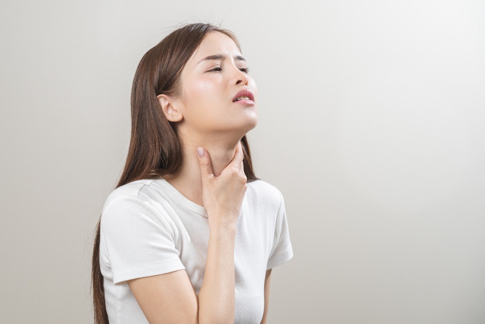 ciri radang tenggorokan