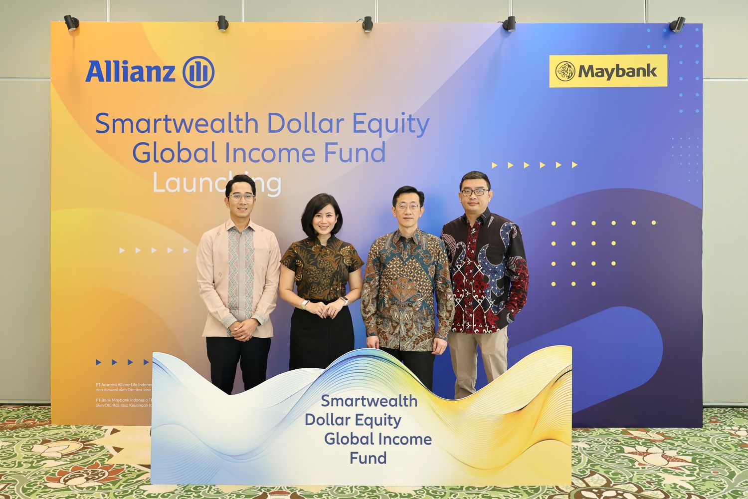 Allianz Life Indonesia dan Maybank Indonesia Luncurkan Smartwealth Dollar Equity Global Income Fund untuk Perluas Investasi Global