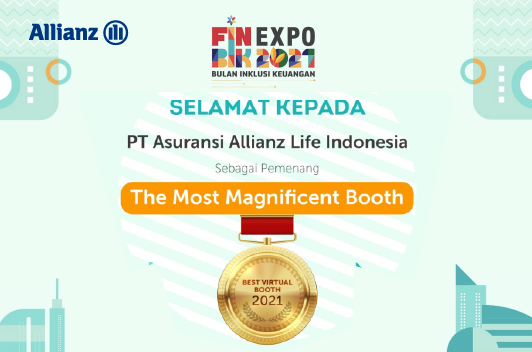 Serifikat Penghargaan Allianz pada FINEXPO BIK 2021