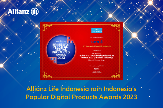 Allianz Life Indonesia raih Indonesia’s Popular Digital Products Awards 2023 