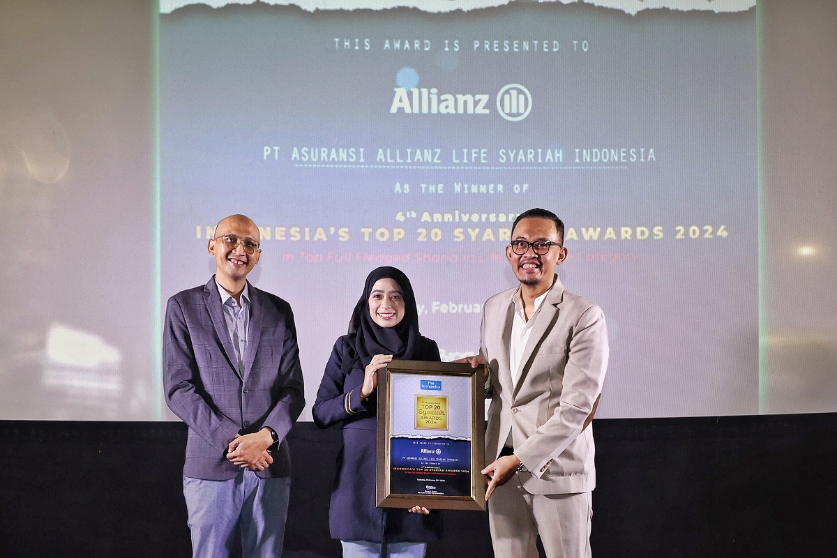 Allianz Indonesia Raih Penghargaan Indonesia’s Top 20 Syariah Awards 2024
