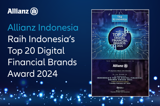 Allianz Indonesia Raih Indonesia’s Top 20 Digital Financial Brands Award 2024