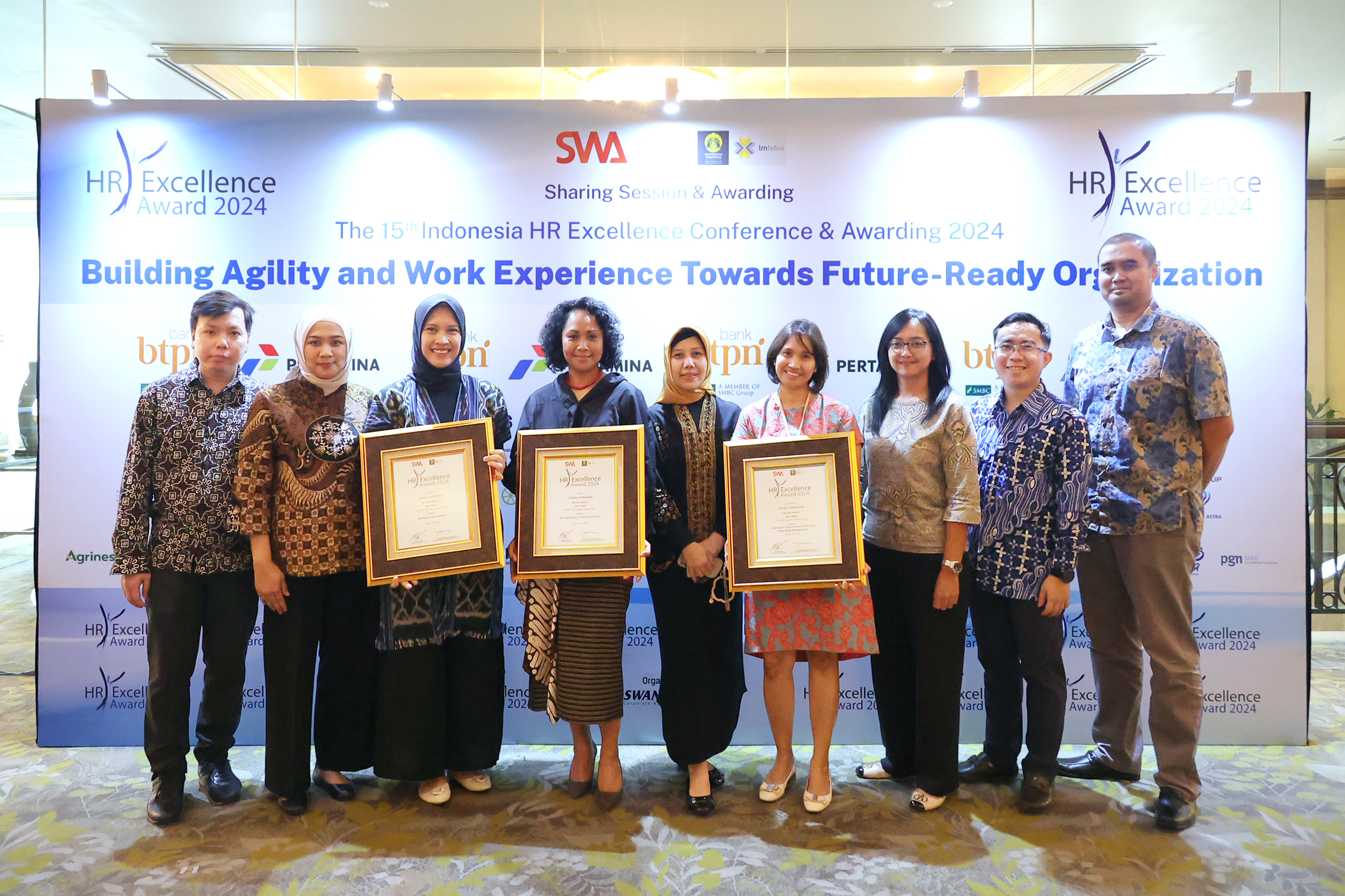 Allianz Indonesia Raih HR Excellence Awards 2024