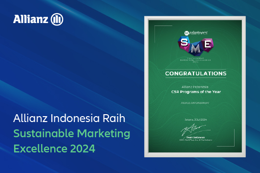 Allianz Indonesia raih Sustainable Marketing Excellence 2024