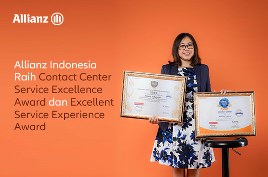 Allianz Indoesia Raih Contact Center For Service Excellence Award dan Excellent Service Experience Award 