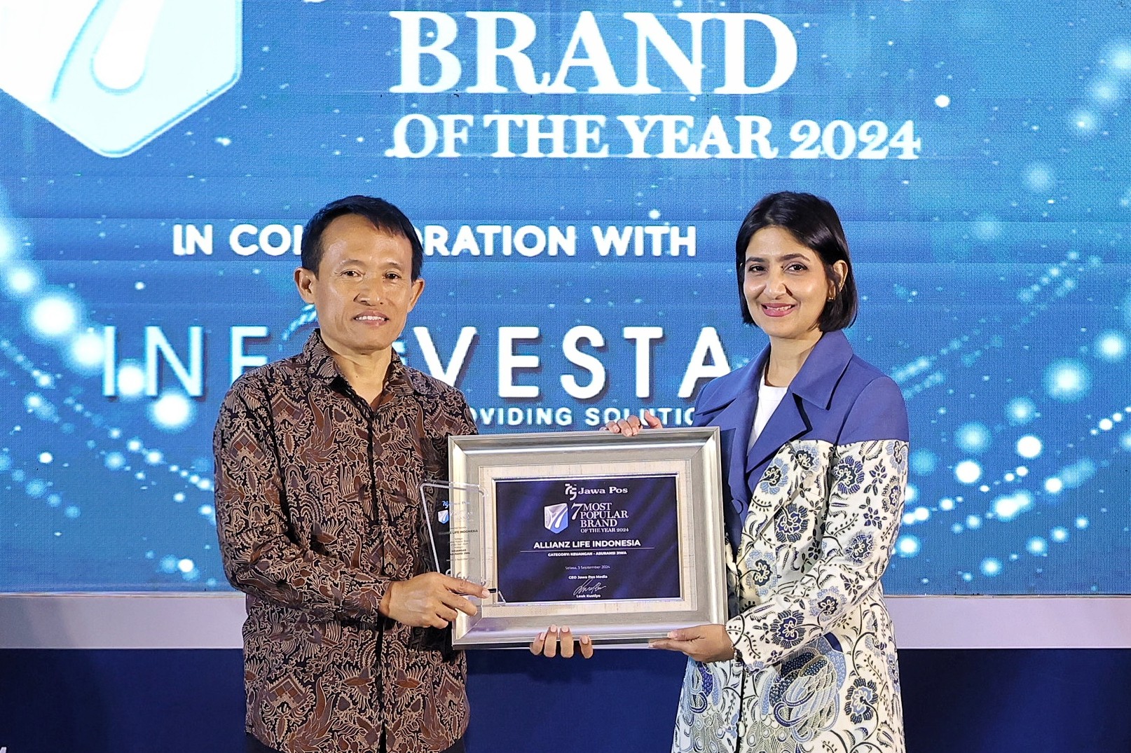 Allianz Raih 7 Most Popular Brand of the Year 2024