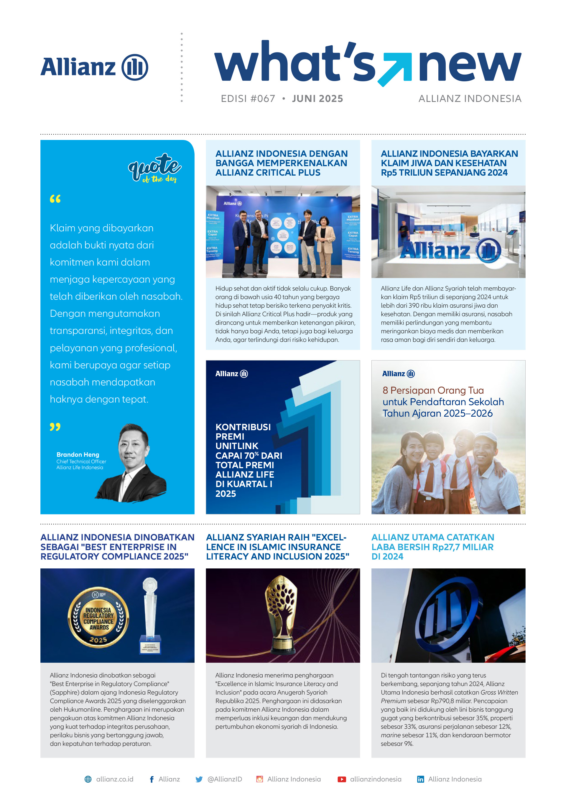 Newsletter Allianz Indonesia - Juni 2025