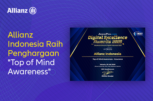 Allianz Indonesia Raih Penghargaan “Top of Mind Awareness” 