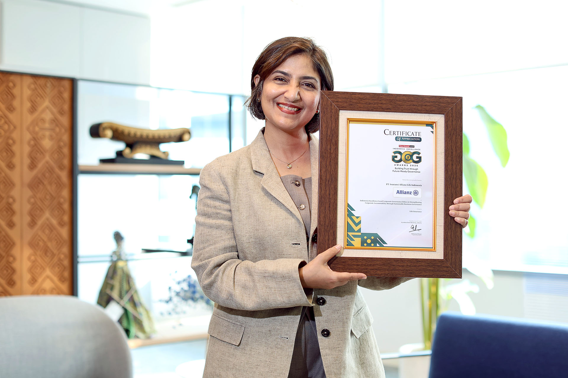Allianz Raih Indonesia Excellence Good Corporate Governance (GCG) Awards